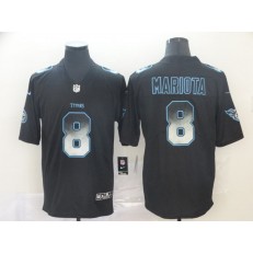 Tennessee Titans #8 Marcus Mariota Black Arch Smoke Vapor Untouchable Limited Nike NFL Men Jersey
