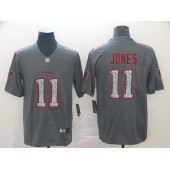 Atlanta Falcons #11 Julio Jones Gray Camo Vapor Untouchable Limited Nike NFL Men Jersey