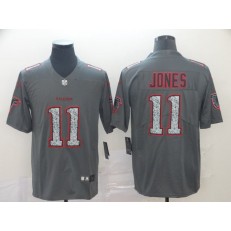 Atlanta Falcons #11 Julio Jones Gray Camo Vapor Untouchable Limited Nike NFL Men Jersey