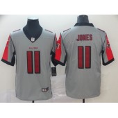 Atlanta Falcons #11 Julio Jones Gray Inverted Legend Limited Nike NFL Men Jersey