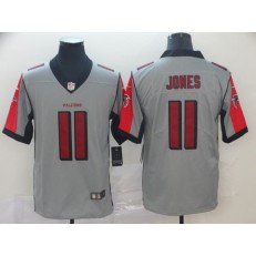 Atlanta Falcons #11 Julio Jones Gray Inverted Legend Limited Nike NFL Men Jersey