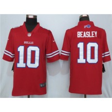 Buffalo Bills #10 Cole Beasley Red Color Rush Limited Nike NFL Men Jersey