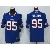 Buffalo Bills #95 Kyle Williams Royal Vapor Untouchable Limited Nike NFL Men Jersey