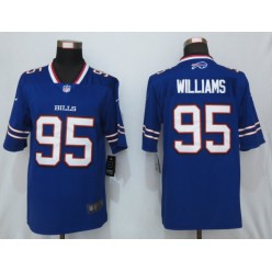 Buffalo Bills #95 Kyle Williams Royal Vapor Untouchable Limited Nike NFL Men Jersey