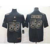Carolina Panthers #59 Luke Kuechly Black Gold Vapor Untouchable Limited Nike NFL Men Jersey