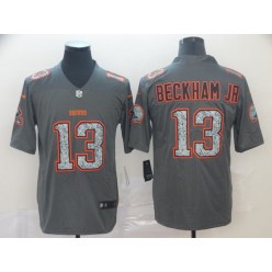 Cleveland Browns #13 Odell Beckham Jr. Gray Camo Vapor Untouchable Limited Nike NFL Men Jersey
