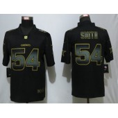 Dallas Cowboys #54 Jaylon Smith Black Gold Vapor Untouchable Limited Nike NFL Men Jersey