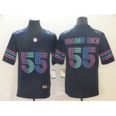 Dallas Cowboys #55 Leighton Vander Esch Navy City Edition Vapor Untouchable Limited Nike NFL Men Jersey