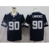 Dallas Cowboys #90 DeMarcus Lawrence Navy Vapor Untouchable Limited Nike NFL Men Jersey
