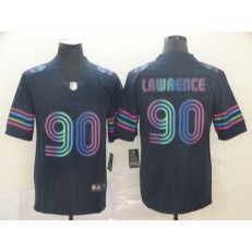 Dallas Cowboys #90 Demarcus Lawrence Navy City Edition Vapor Untouchable Limited Nike NFL Men Jersey