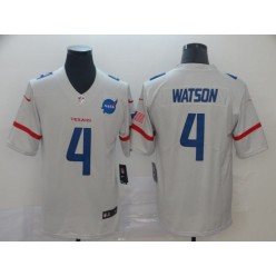 Houston Texans #4 Deshaun Watson White City Edition Vapor Untouchable Limited Nike NFL Men Jersey