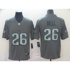 New York Jets #26 Le'Veon Bell Gray Camo Vapor Untouchable Limited Nike NFL Men Jersey
