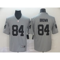 Oakland Raiders #84 Antonio Brown Gary Inverted Legend Limited Nike NFL Men Jersey