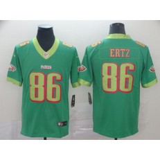 Philadelphia Eagles #86 Zach Ertz Green City Edition Vapor Untouchable Limited Nike NFL Men Jersey