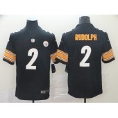Pittsburgh Steelers #2 Mason Rudolph Black Vapor Untouchable Limited Nike NFL Men Jersey