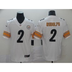 Pittsburgh Steelers #2 Mason Rudolph White Vapor Untouchable Limited Nike NFL Men Jersey