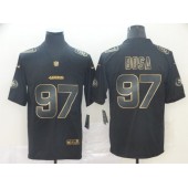 San Francisco 49ers #97 Nick Bosa Black Gold Vapor Untouchable Limited Nike NFL Men Jersey