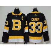 Boston Bruins #33 Zdeno Chara Black Adidas NHL Men Jersey