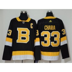Boston Bruins #33 Zdeno Chara Black Adidas NHL Men Jersey