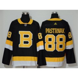 Boston Bruins #88 David Pastrnak Black Adidas NHL Men Jersey