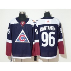 Colorado Avalanche #96 Mikko Rantanen Navy Adidas NHL Men Jersey
