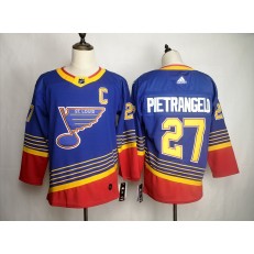 St.Louis Blues #27 Alex Pietrangelo Blue Adidas NHL Men Jersey