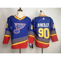 St.Louis Blues #90 Ryan O'Reilly Blue Adidas NHL Men Jersey