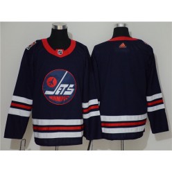 Winnipeg Jets Blank Navy 2019 Heritage Classic Breakaway Adidas NHL Men Jersey