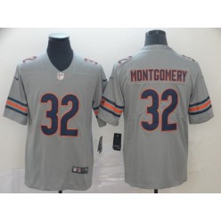 Chicago Bears #32 David Montgomery Gary Inverted Legend Limited Nike NFL Men Jersey