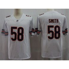 Chicago Bears #58 Roquan Smith White Vapor Untouchable Limited Nike NFL Men Jersey