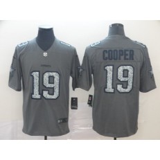 Dallas Cowboys #19 Amari Cooper Gray Camo Vapor Untouchable Limited Nike NFL Men Jersey