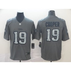 Dallas Cowboys #19 Amari Cooper Gray Camo Vapor Untouchable Limited Nike NFL Men Jersey