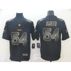 Dallas Cowboys #54 Jaylon Smith Black Gold Vapor Untouchable Limited Nike NFL Men Jersey