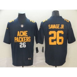 Green Bay Packers #26 Darnell Savage Jr. Navy City Edition Vapor Untouchable Limited Nike NFL Men Jersey