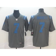Indianapolis Colts #7 Jacoby Brissett Gray Inverted Legend Limited Nike NFL Men Jersey