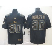 Los Angeles Rams #30 Todd Gurley II Black Gold Vapor Untouchable Limited NFL Nike Men Jersey