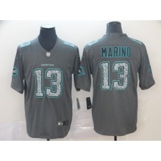 Miami Dolphins #13 Dan Marino Gray Camo Vapor Untouchable Limited Nike NFL Men Jersey