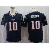 New England Patriots #10 Josh Gordon Navy Vapor Untouchable Limited Nike NFL Men Jersey