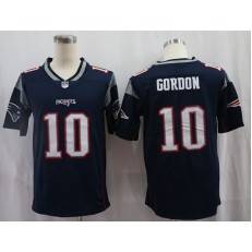 New England Patriots #10 Josh Gordon Navy Vapor Untouchable Limited Nike NFL Men Jersey