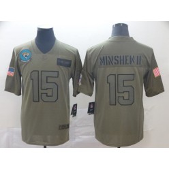Denver Broncos #58 Von Miller 2019 Olive Salute To Service Limited Nike NFL Men Jersey
