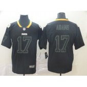 Green Bay Packers #17 Davante Adams Black Shadow Legend Limited Nike NFL Men Jersey