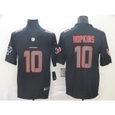 Houston Texans #10 DeAndre Hopkins Black Impact Rush Limited Nike NFL Men Jersey