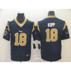 Los Angeles Rams #18 Cooper Kupp Navy Vapor Untouchable Limited Jersey