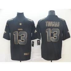 New Orleans Saints #13 Michael Thomas Black Gold Vapor Untouchable Limited Nike NFL Men Jersey