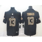 New Orleans Saints #13 Michael Thomas Black Impact Rush Limited Nike NFL Men Jersey