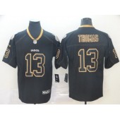 New Orleans Saints #13 Michael Thomas Black Shadow Legend Limited Nike NFL Men Jersey