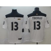 New Orleans Saints #13 Michael Thomas White City Edition Vapor Untouchable Limited NFL Nike Men Jersey