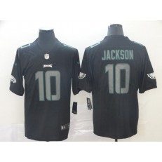 Philadelphia Eagles #10 DeSean Jackson Black Impact Rush Limited Nike NFL Men Jersey