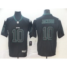 Philadelphia Eagles #10 DeSean Jackson Black Shadow Legend Limited Nike NFL Men Jersey