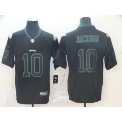 Philadelphia Eagles #10 DeSean Jackson Black Shadow Legend Limited Nike NFL Men Jersey